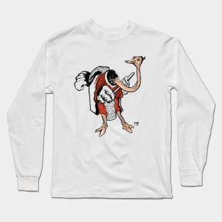 Ostrich Samurai Long Sleeve T-Shirt